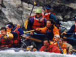 White-water rafting in Lytton