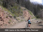 Biking The Kettle Valley Railroad with Laura