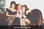 With Laura and Stephanie