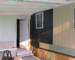 The new cladding