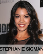 Stephanie Sigman seen at FX's "The Bridge" Premiere, on Monday, July 8, 2013 in Los Angeles, CA. (Photo by Scott Kirkland/Invision for FX Network/AP Images)
